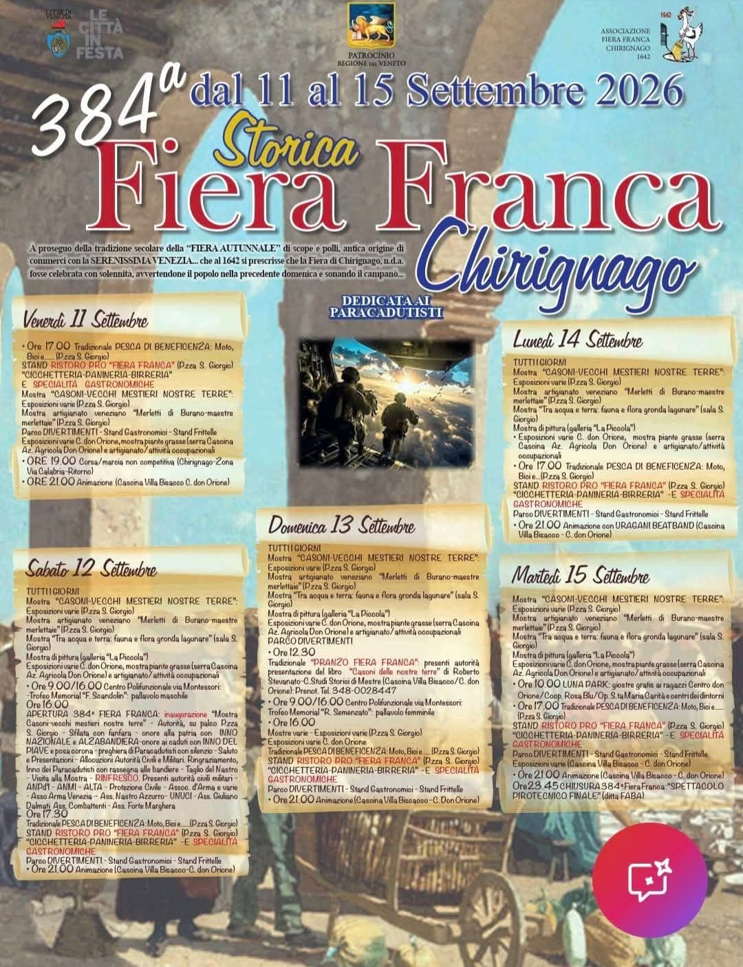 Fiera Franca 2026 – Chirignago