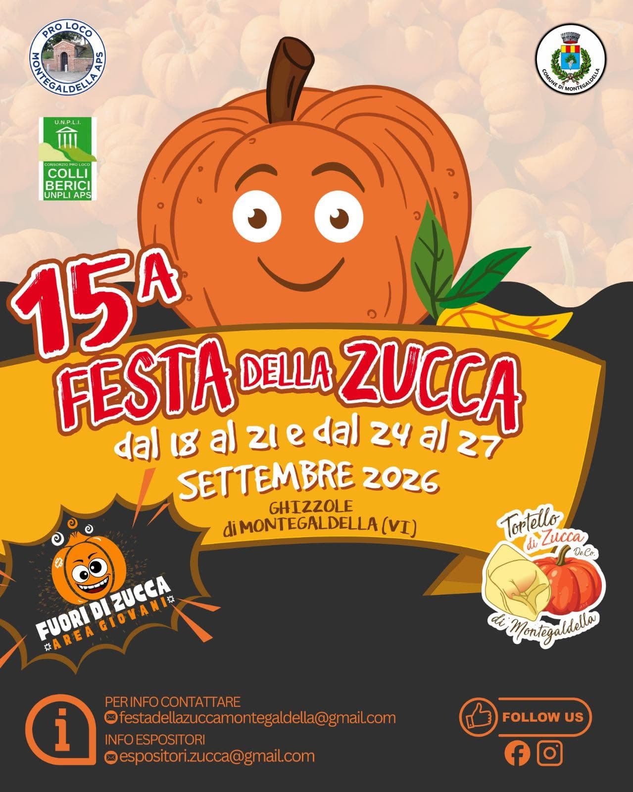 Festa della Zucca 2026 – Ghizzole di Montegaldella