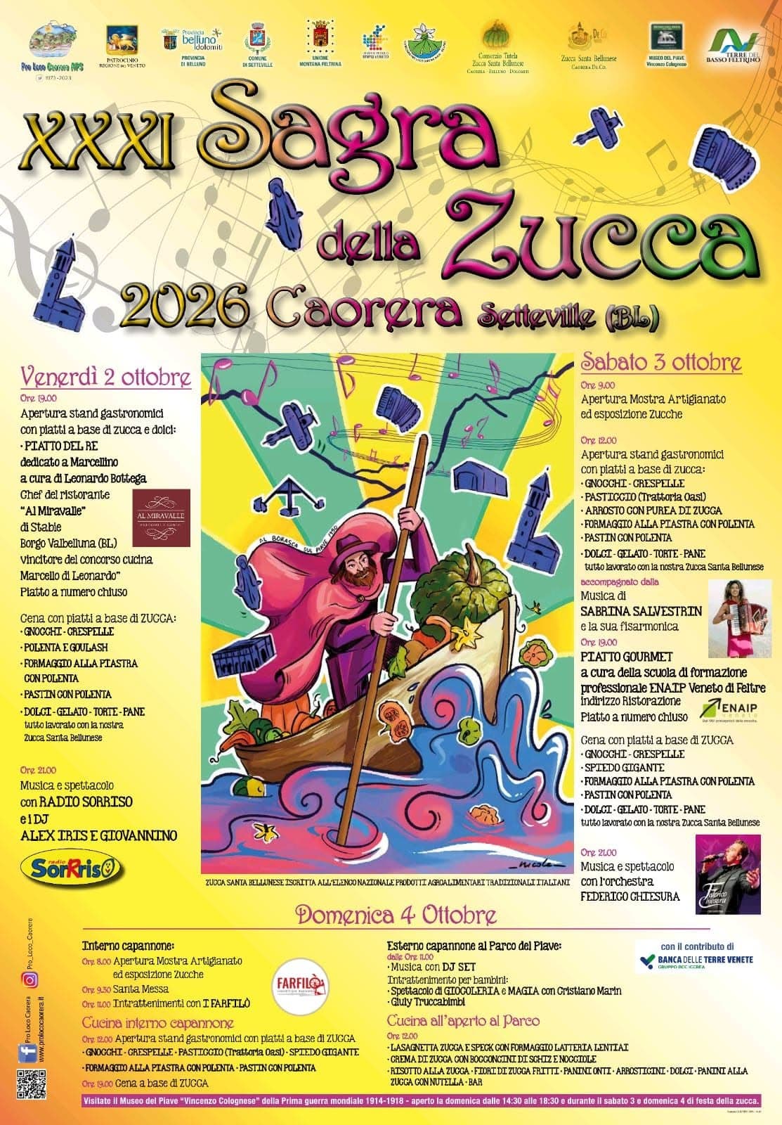 Sagra della Zucca 2026 - Caorera di Setteville 
