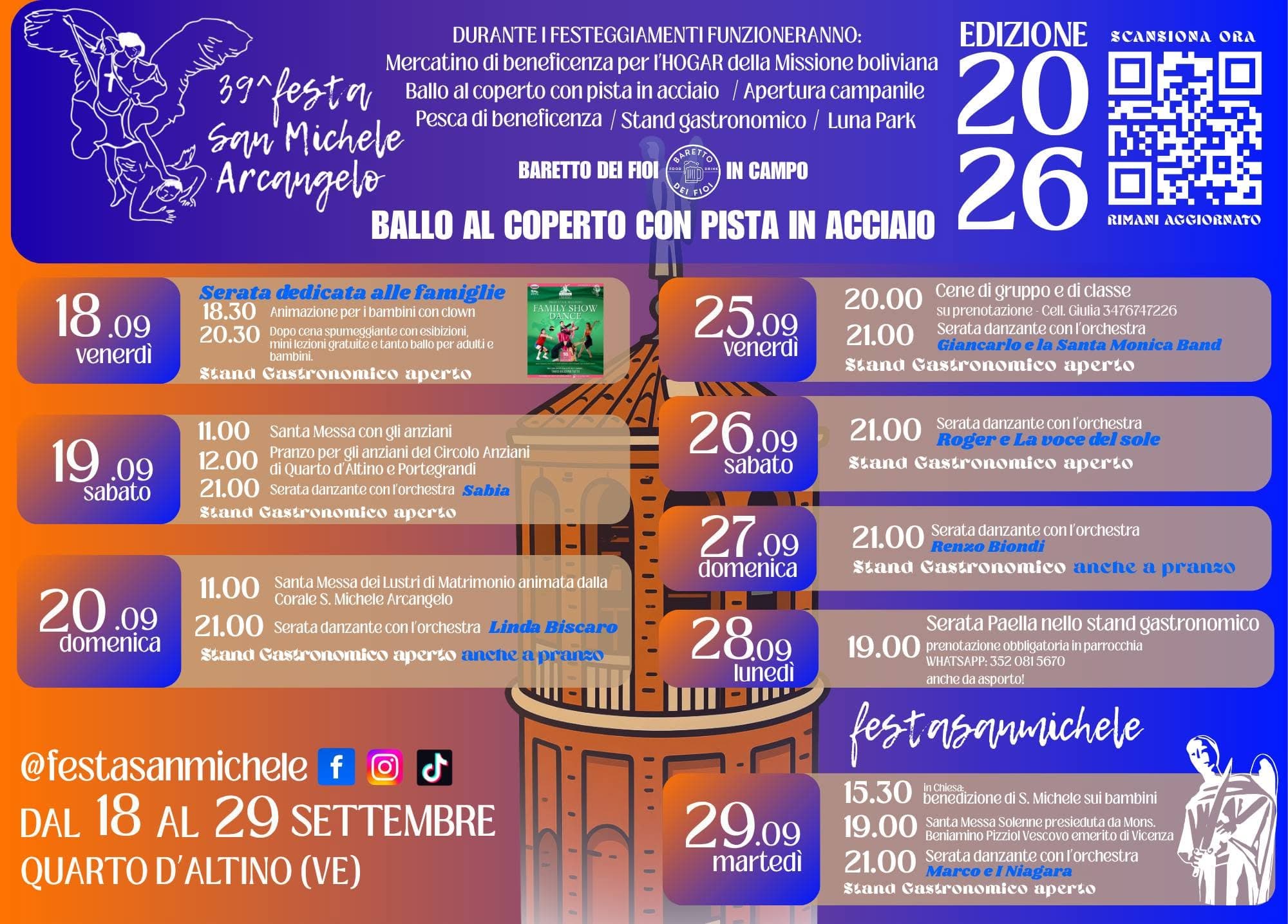 Festa di San Michele Arcangelo 2026 – Quarto d’Altino