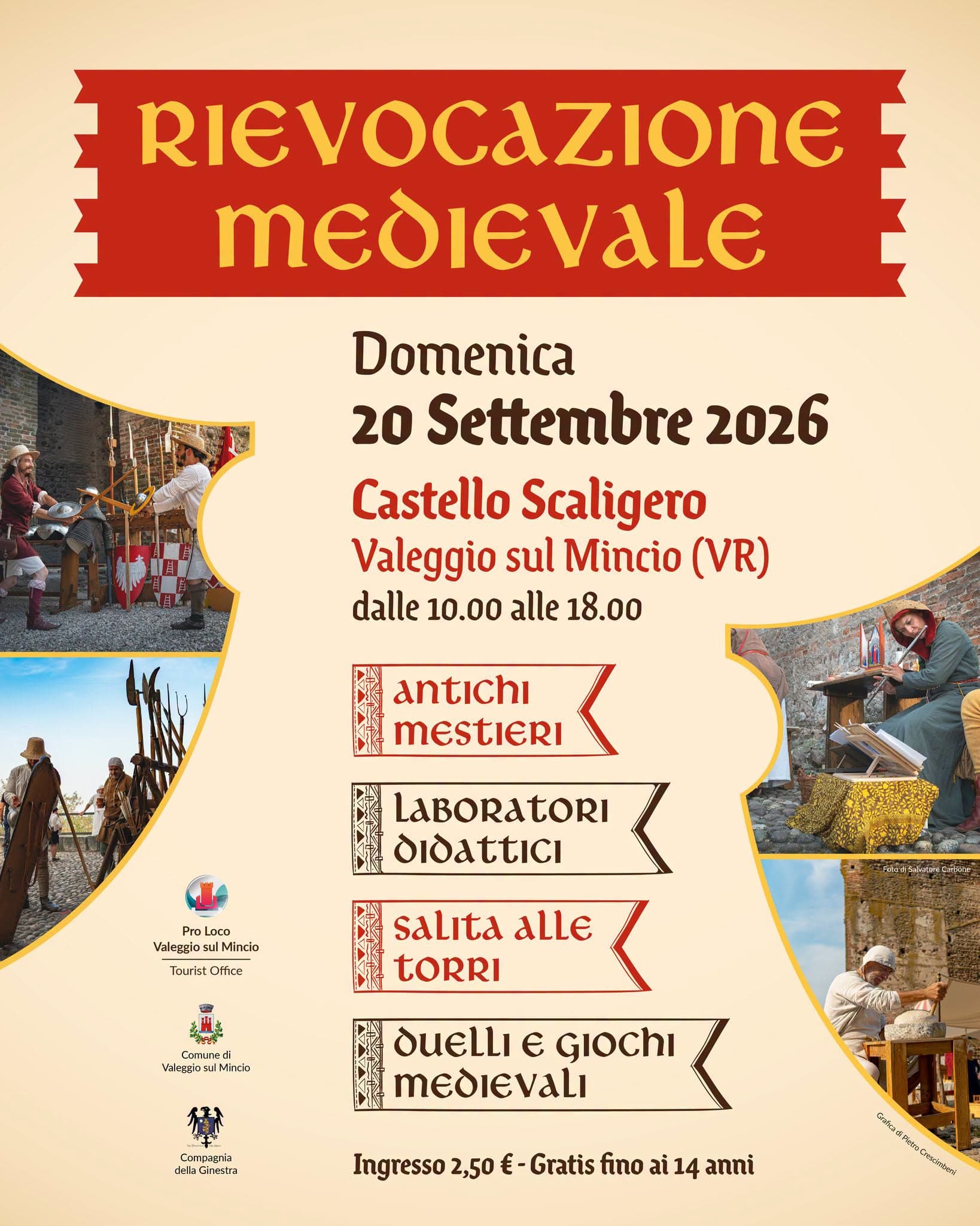 Rievocazione medievale 2026 – Valeggio sul Mincio 
