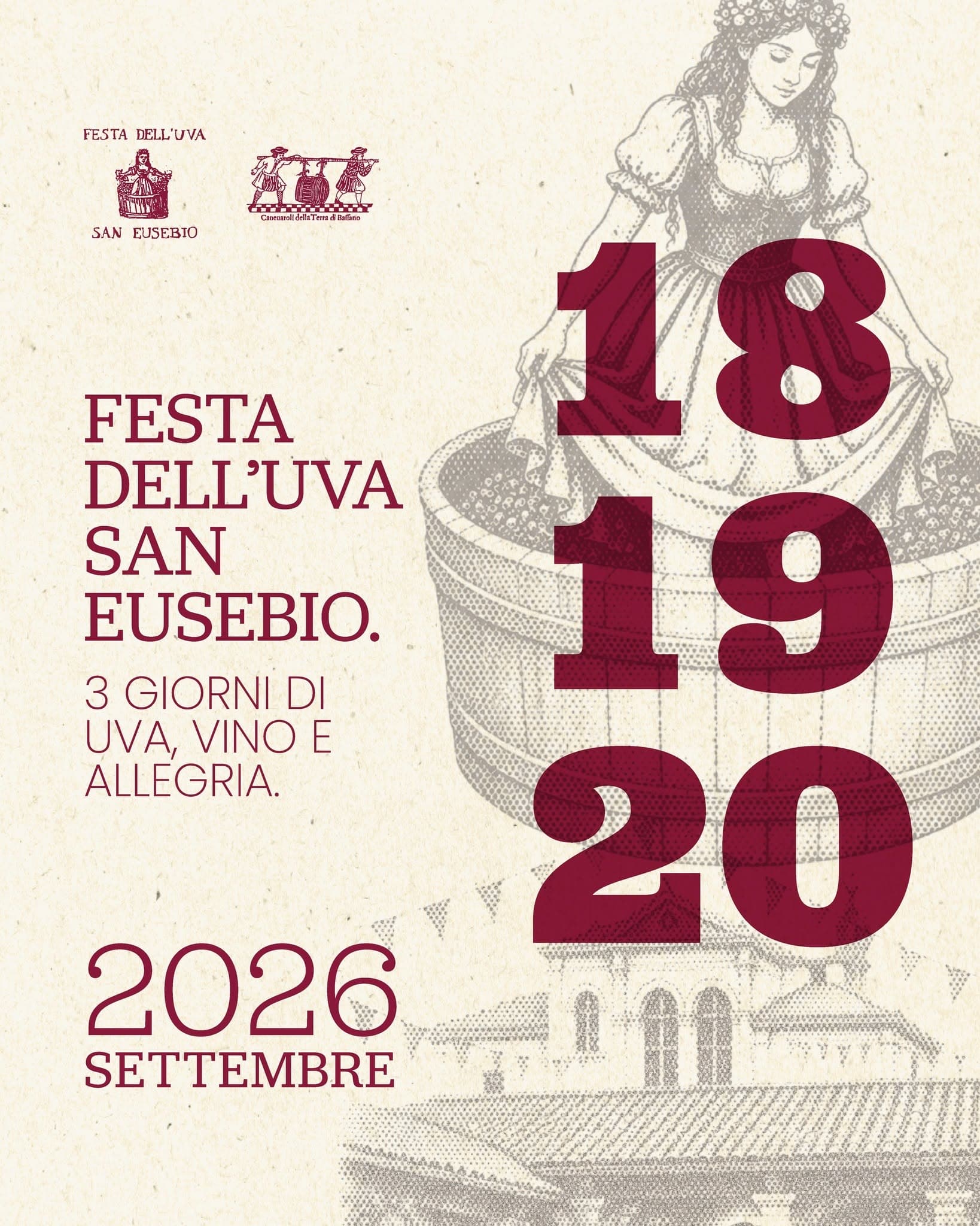 Festa dell’Uva di San Eusebio 2026