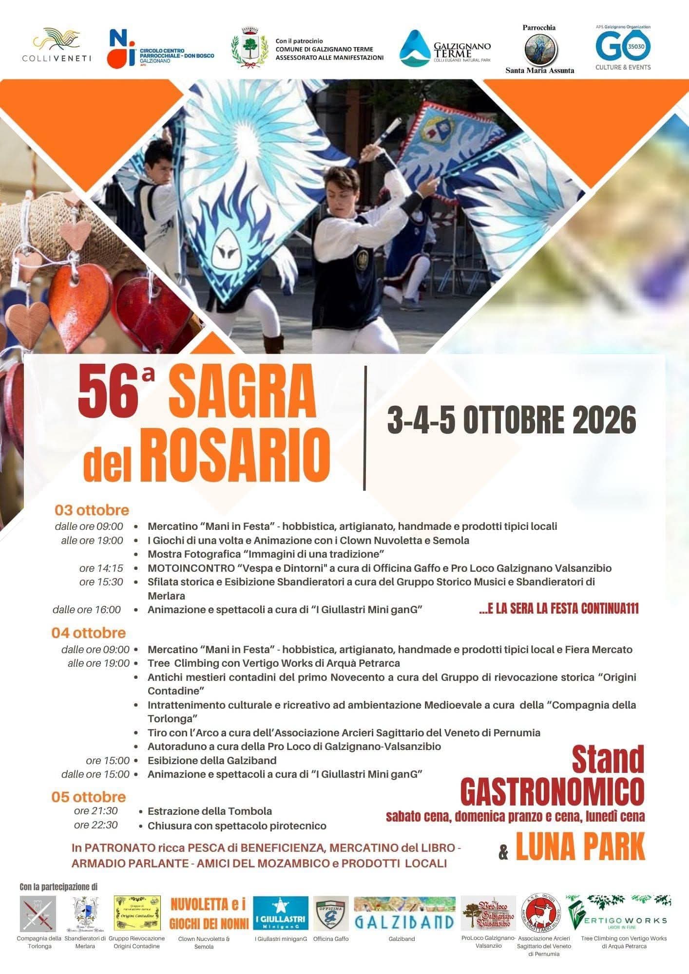 Sagra del Rosario 2026 - Galzignano Terme