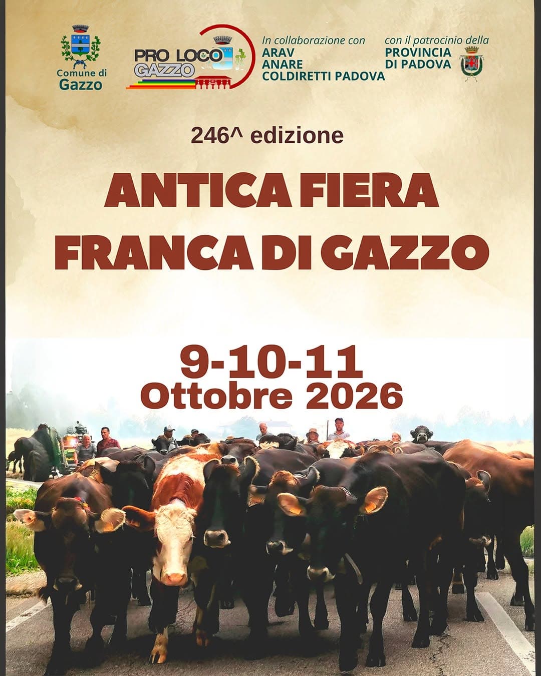 Antica Fiera Franca di Gazzo 2026