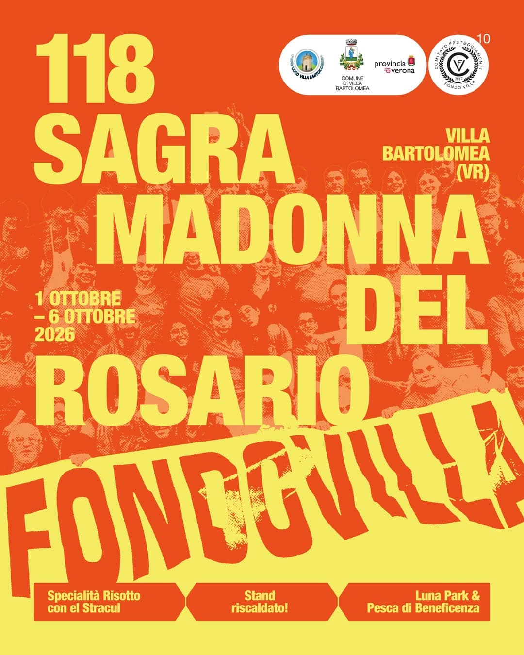 Sagra Madonna del Rosario 2026 – Villa Bartolomea