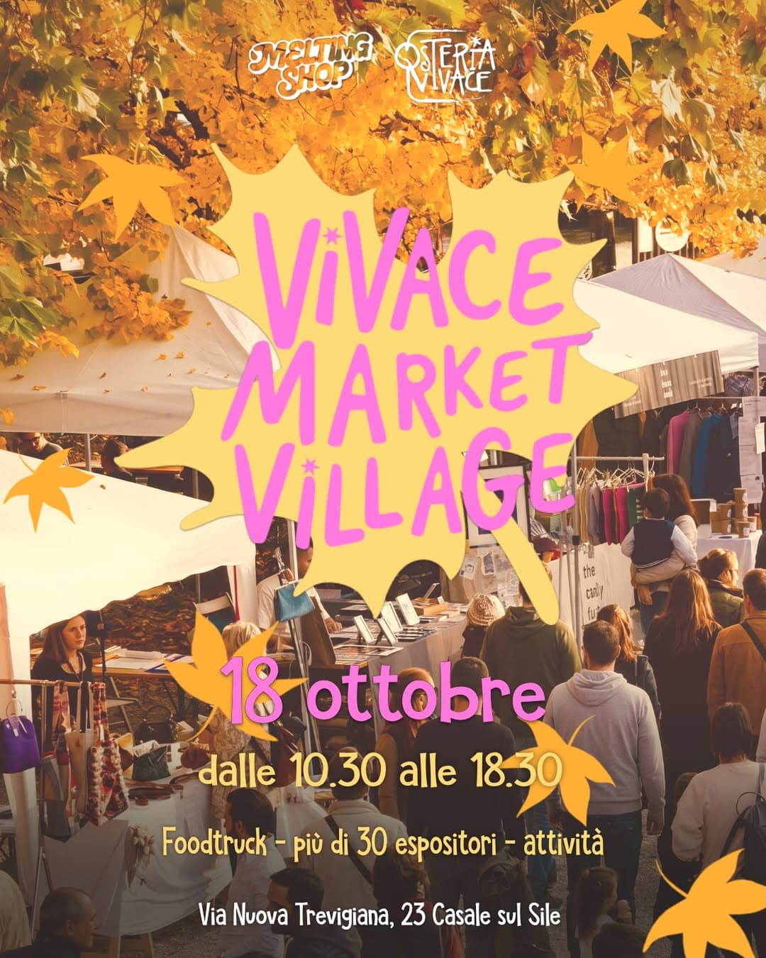 Vivace Market Village 2026 Casale sul Sile