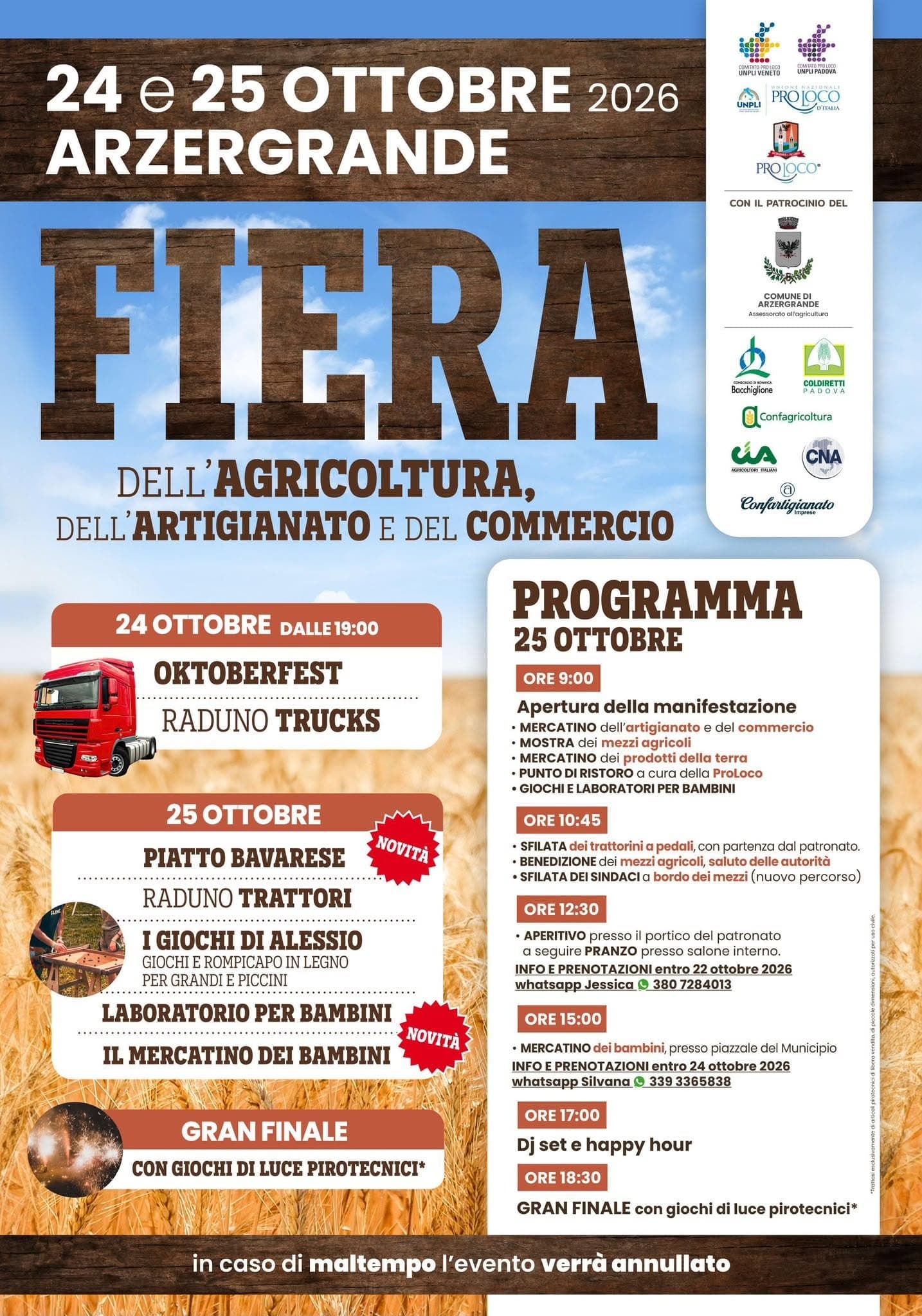Fiera dell’Agricoltura 2026 Arzergrande