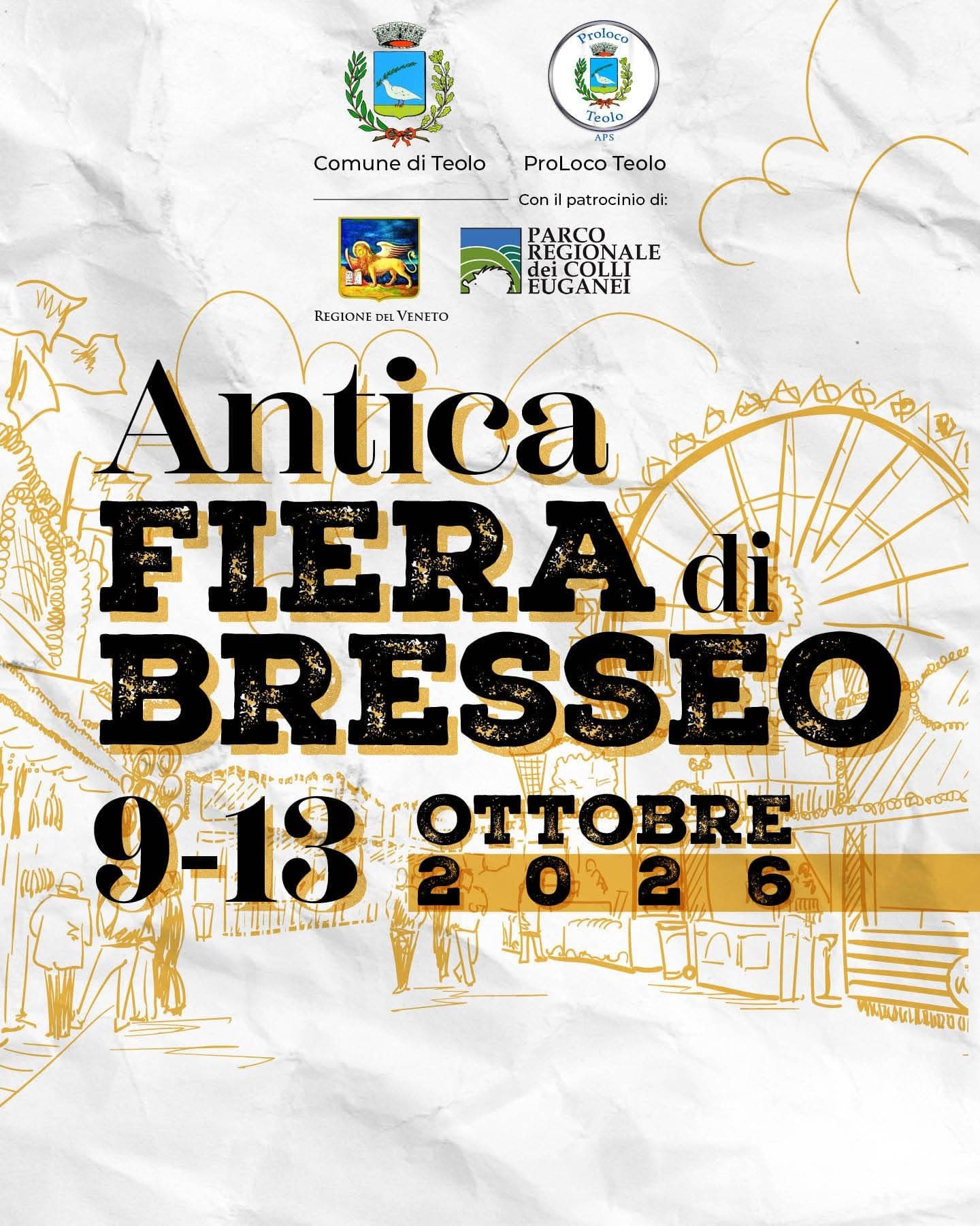 Antica Fiera di Bresseo 2026 Teolo