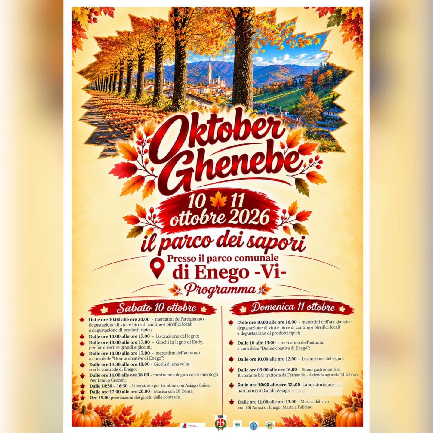 Oktober Ghenebe Enego 2026