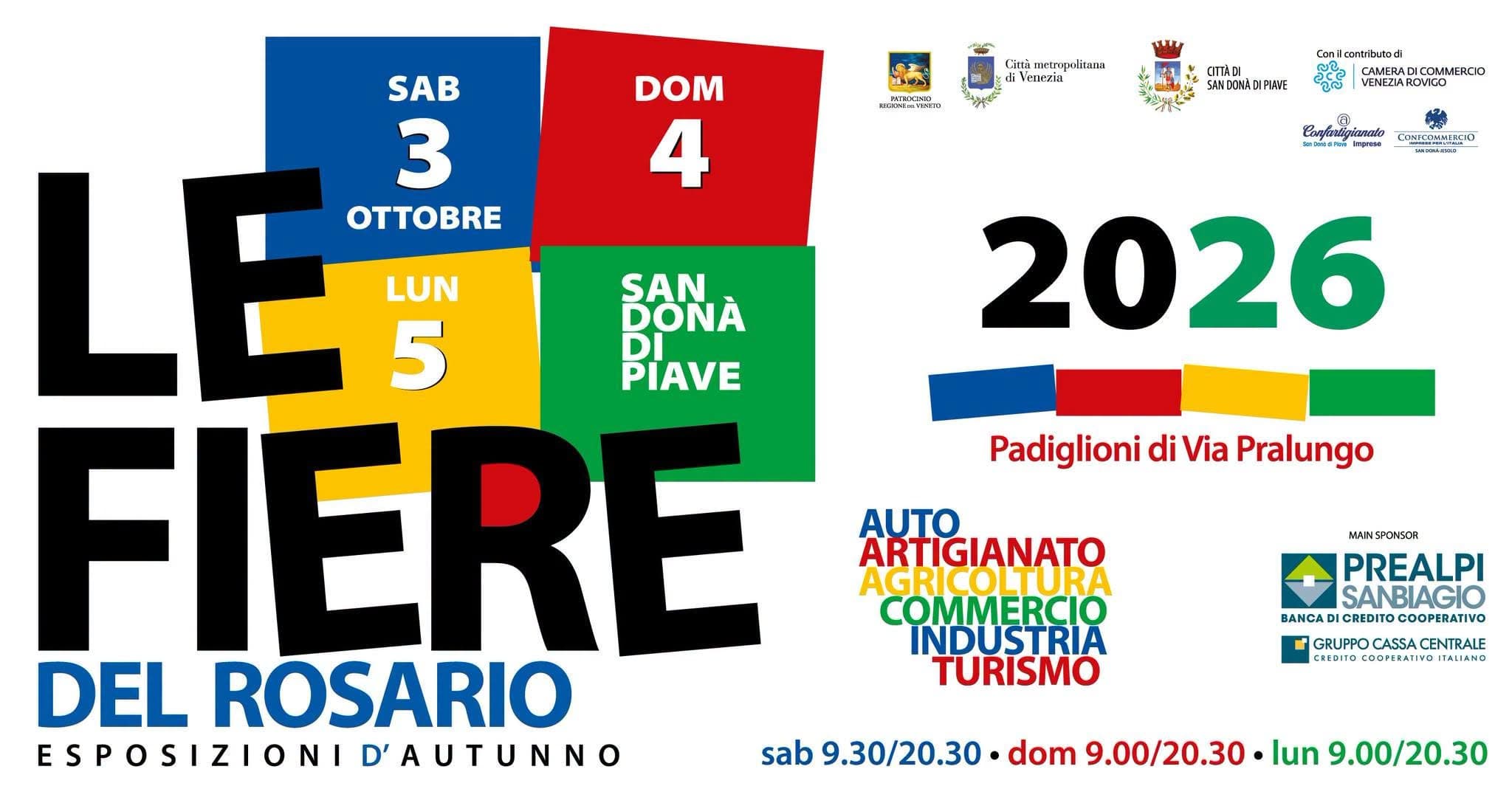 Fiera del Rosario 2026 San Donà di Piave