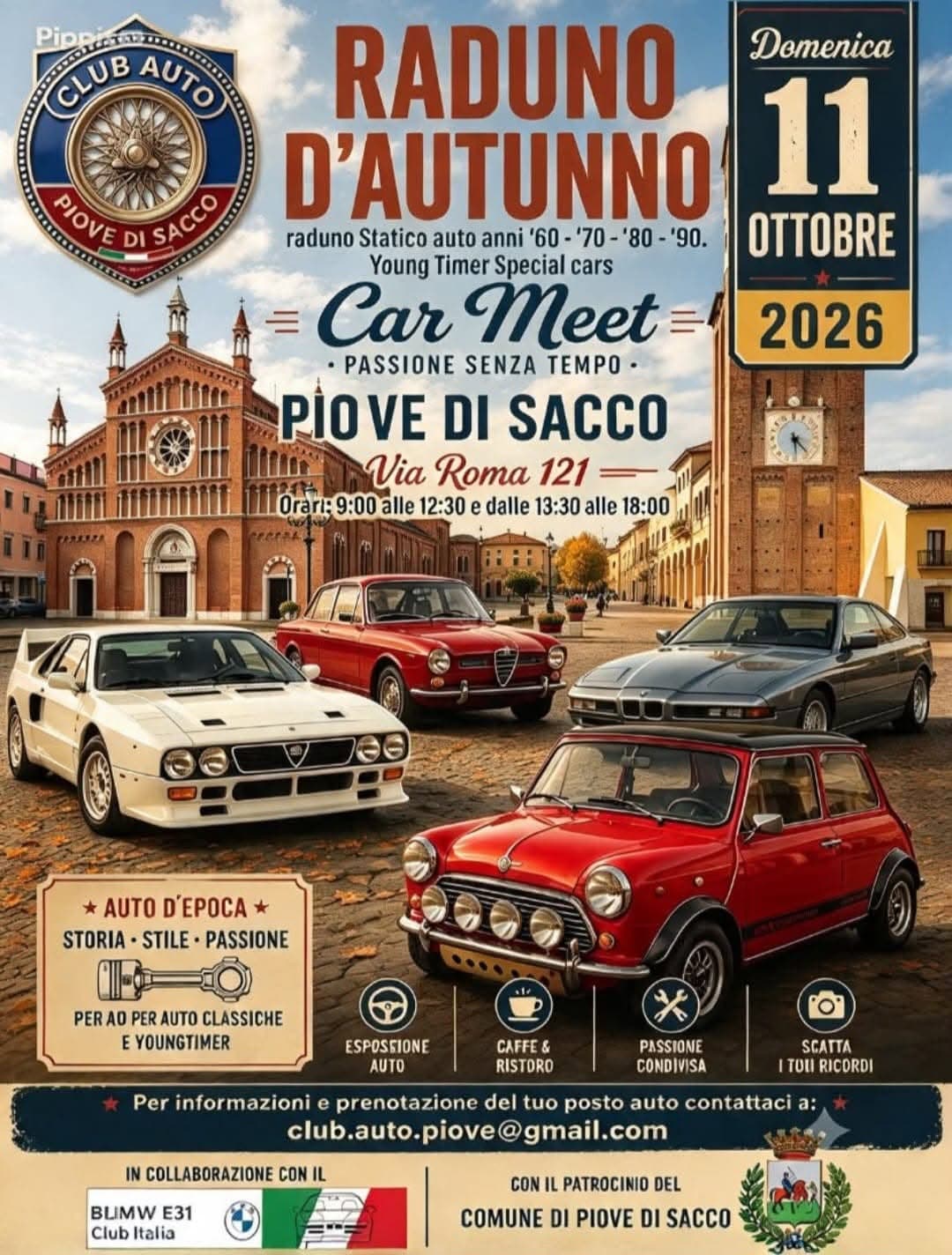 Raduno d'Autunno 2026 Piove di Sacco