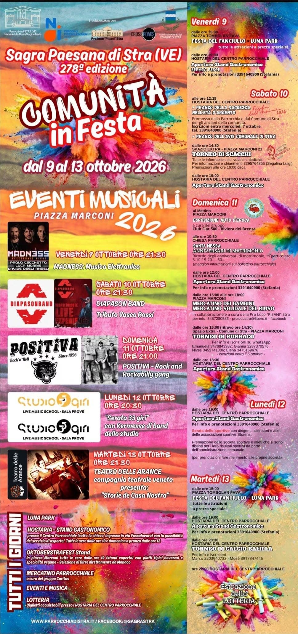 Sagra Paesana 2026 Stra