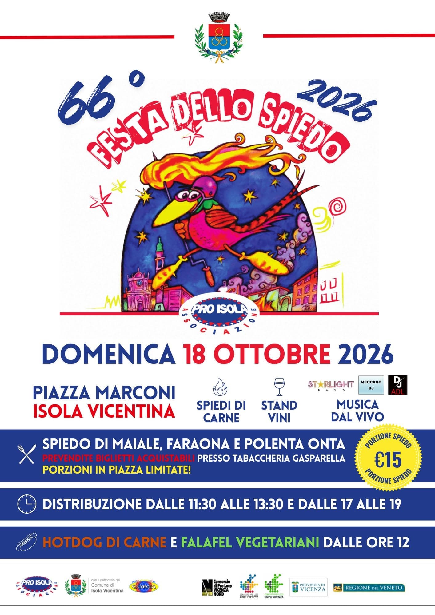 Festa dello Spiedo 2026 Isola Vicentina