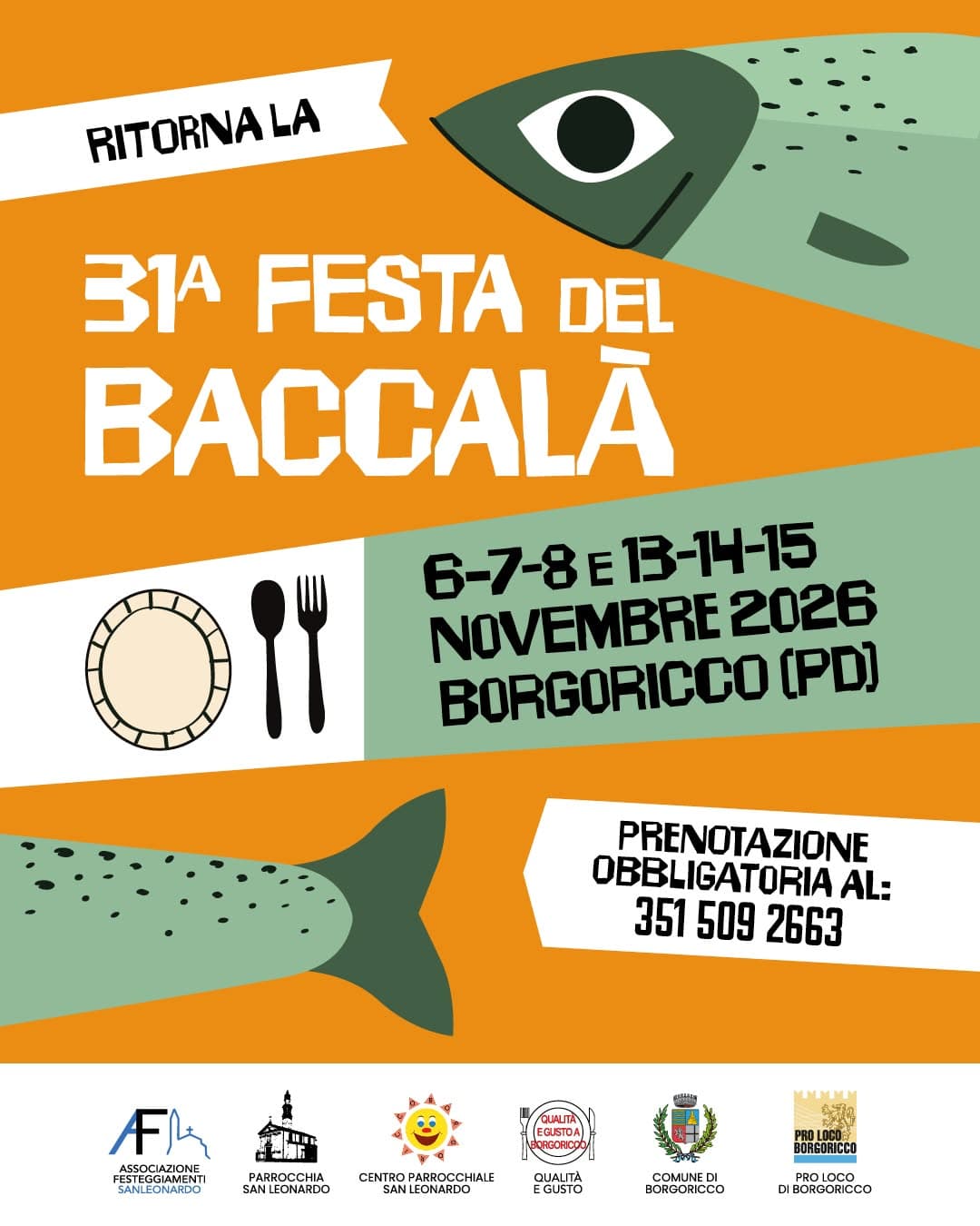 Festa del Baccalà 2026 Borgoricco