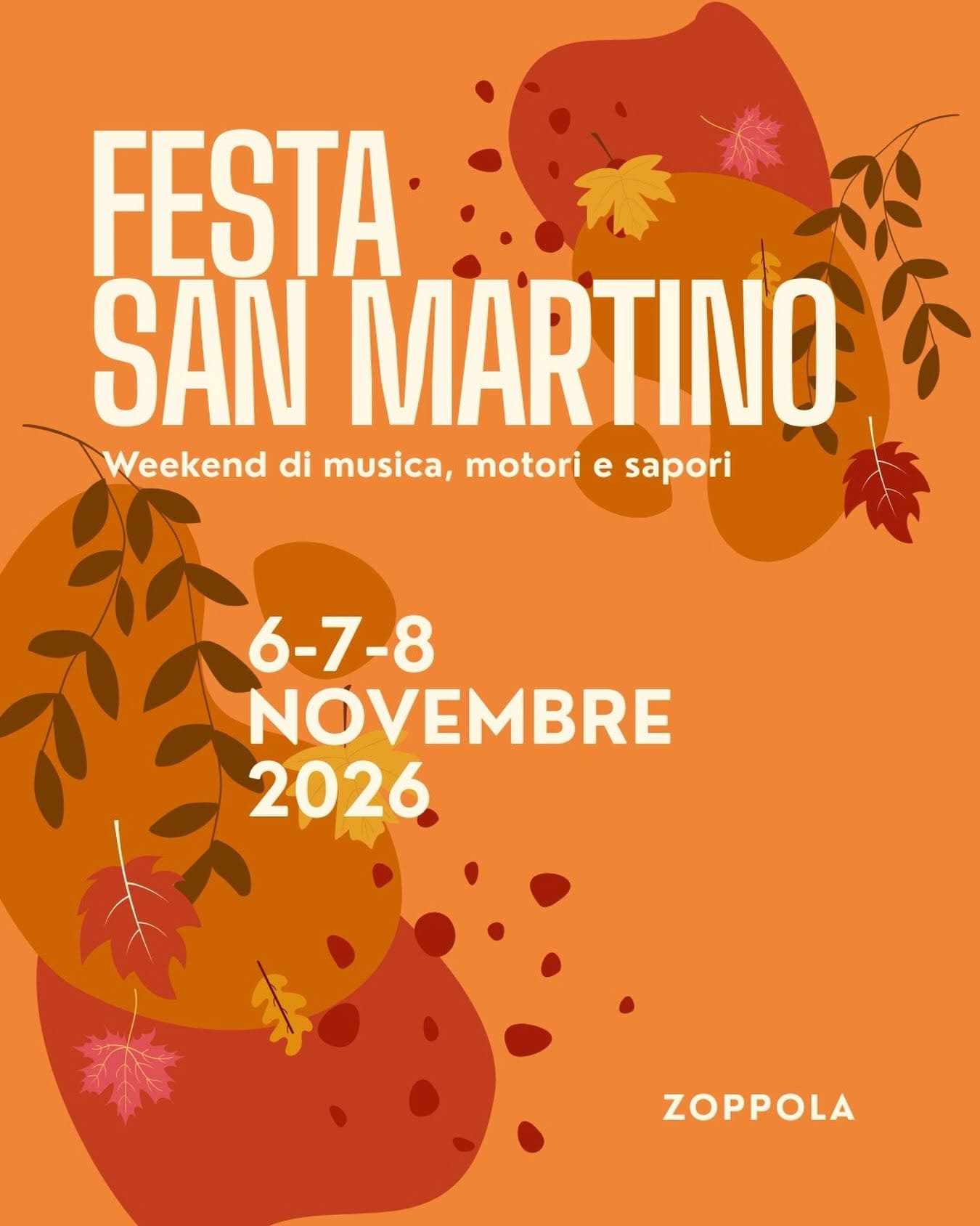 Festa di San Martino 2026 Zoppola