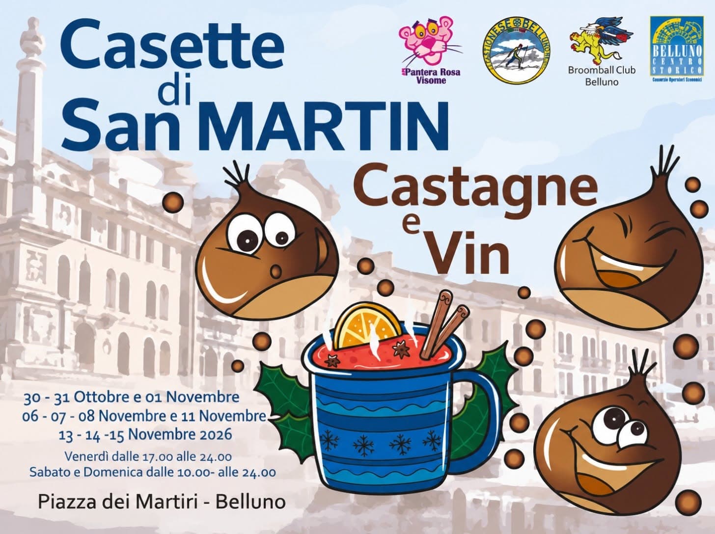 Casette di San Martin 2026 Belluno