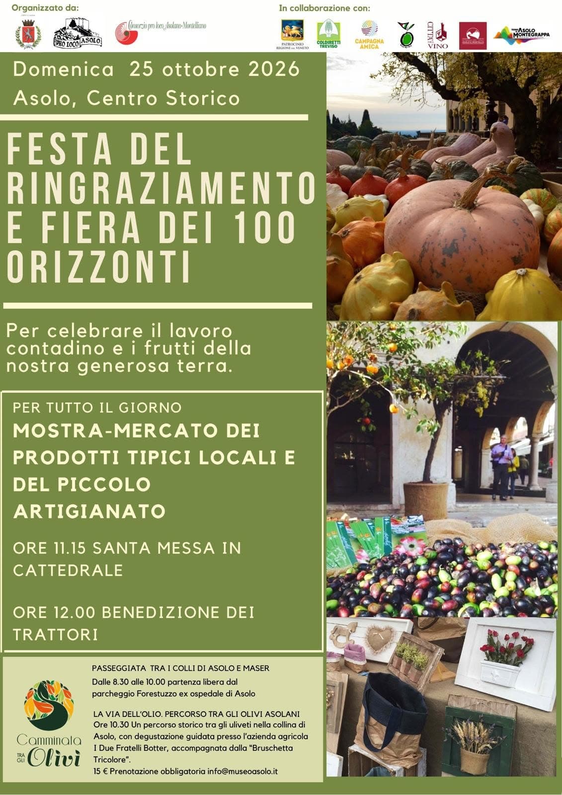 Festa del Ringraziamento 2026 Asolo
