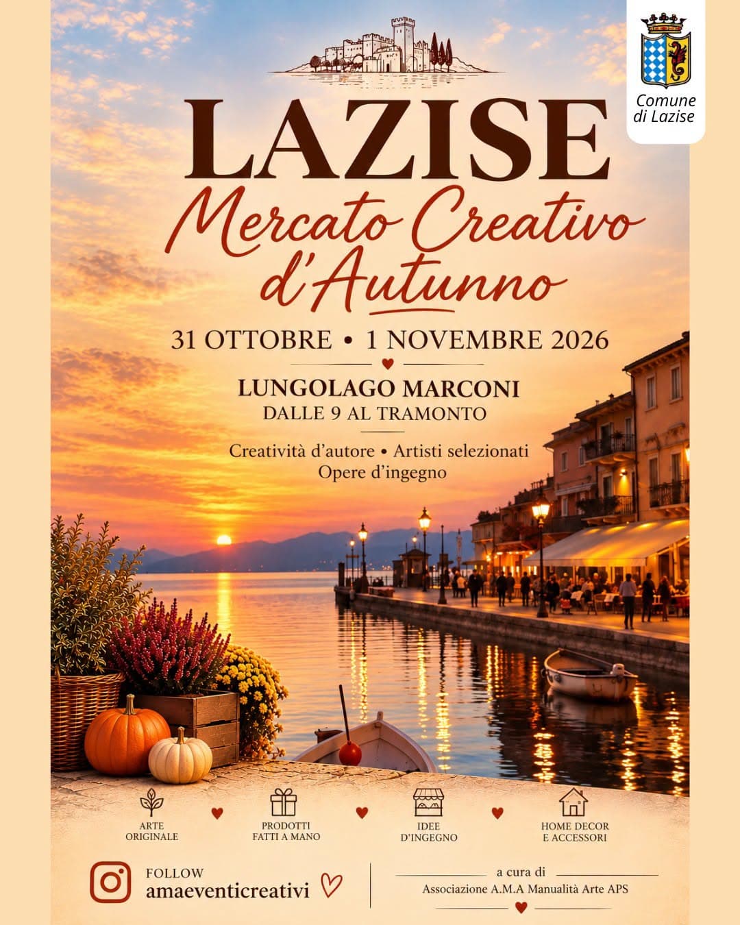 Mercato Creativo d'Autunno 2026 Lazise 