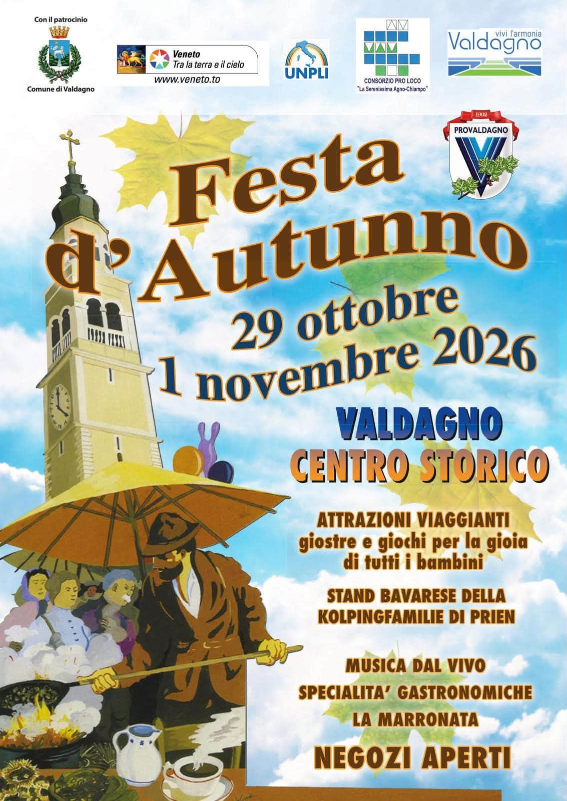 Festa di d’Autunno 2026 Valdagno