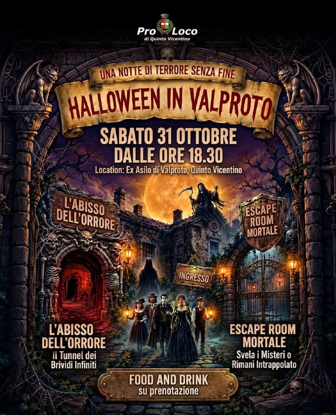 Halloween 2026 Valproto, Quinto Vicentino
