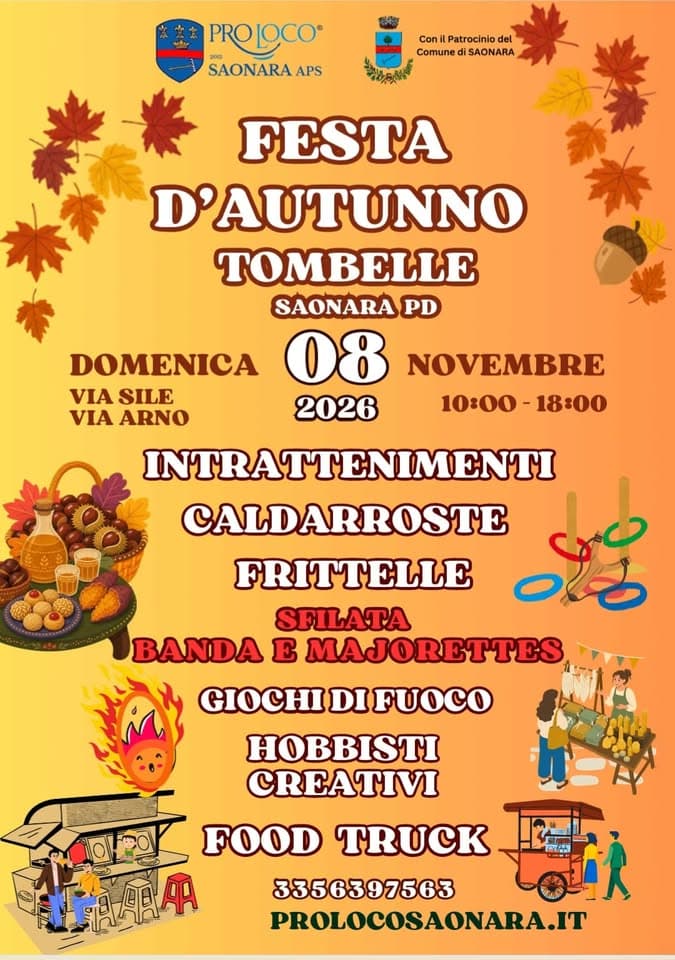 Festa d'Autunno 2026 Saonara