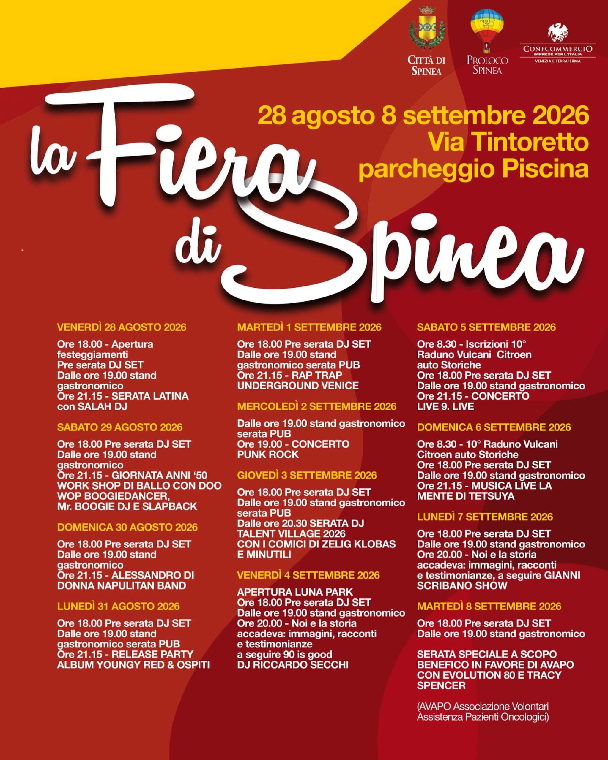 fiera spinea 2026