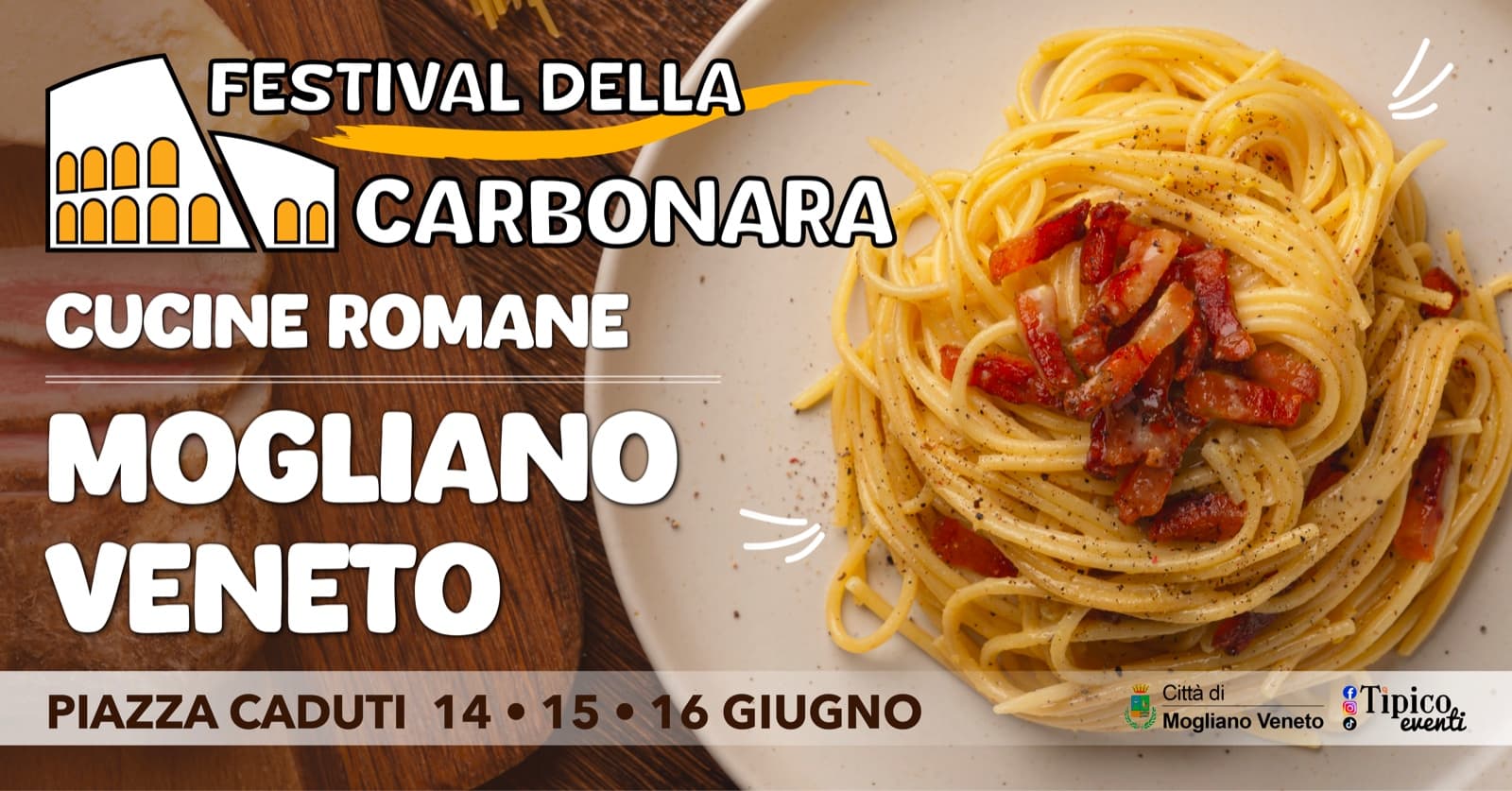 Festival della Carbonara Mogliano Veneto giugno 2024