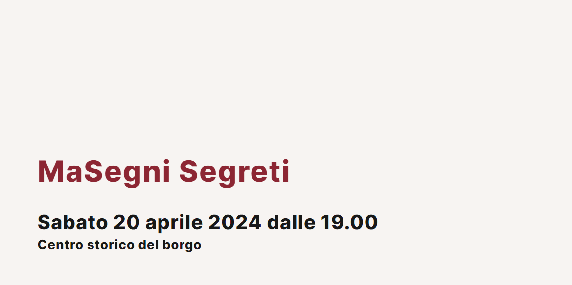 MaSegni Segreti
