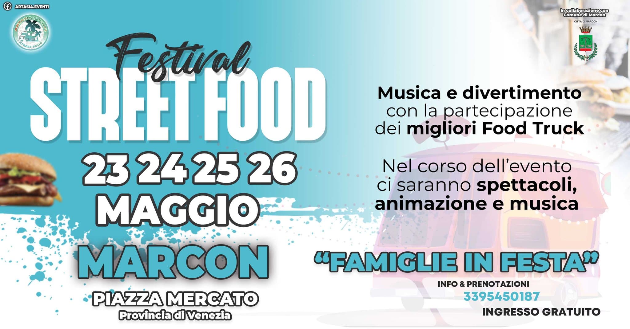 Street Food Festival Marcon Viva Famiglie in Festa 2024