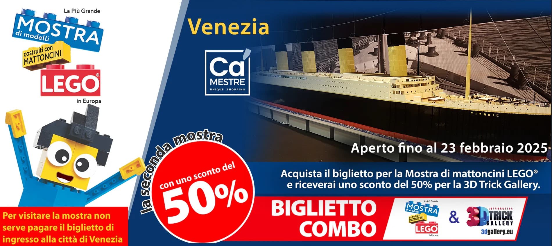 mostra mattoncini LEGO 2024 Mestre (VE) 2024-2025