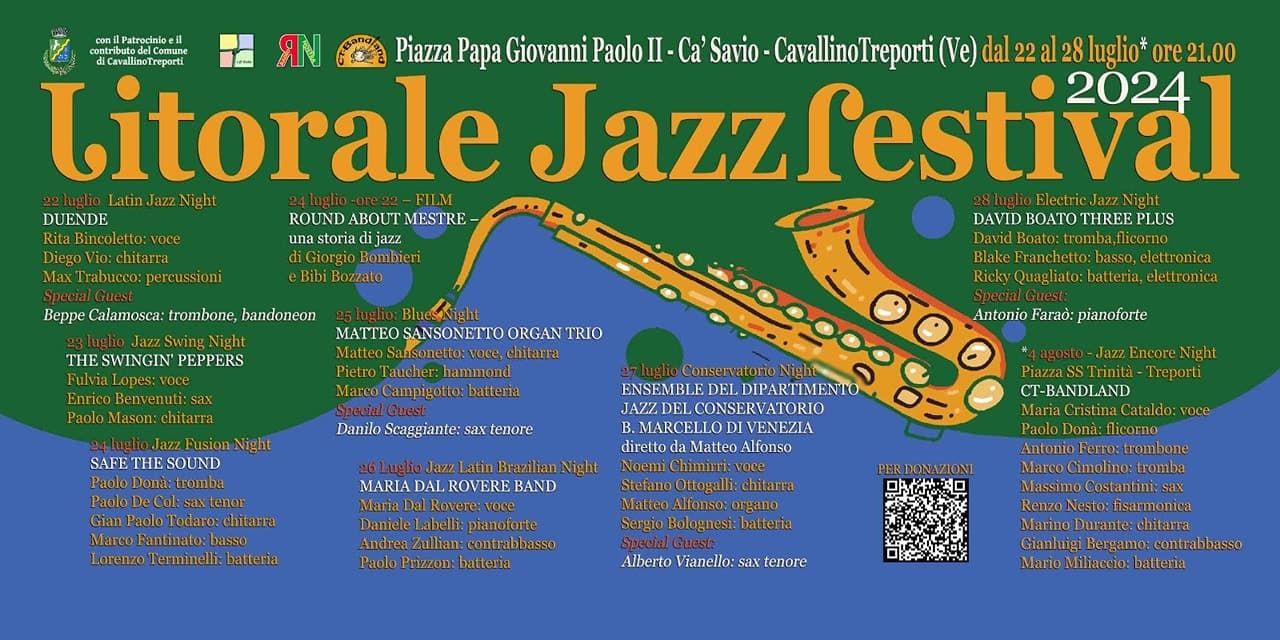 litorale jazz festival 2024 cavallino tre porti