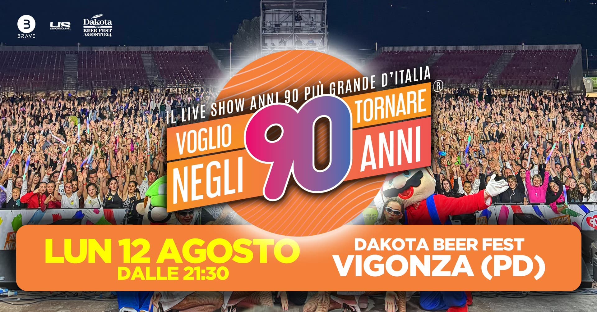 voglio tornare negli anni 90 vigonza pd