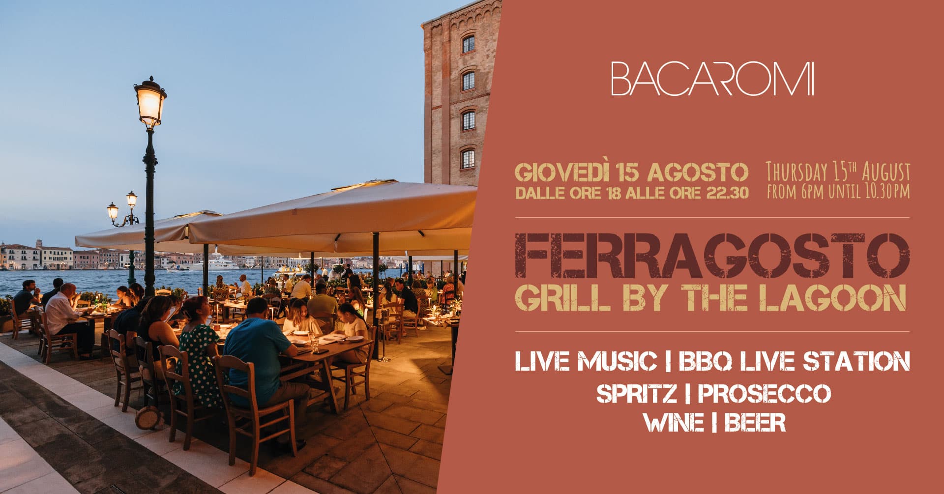 ferragosto mulino stucky venezia 2024
