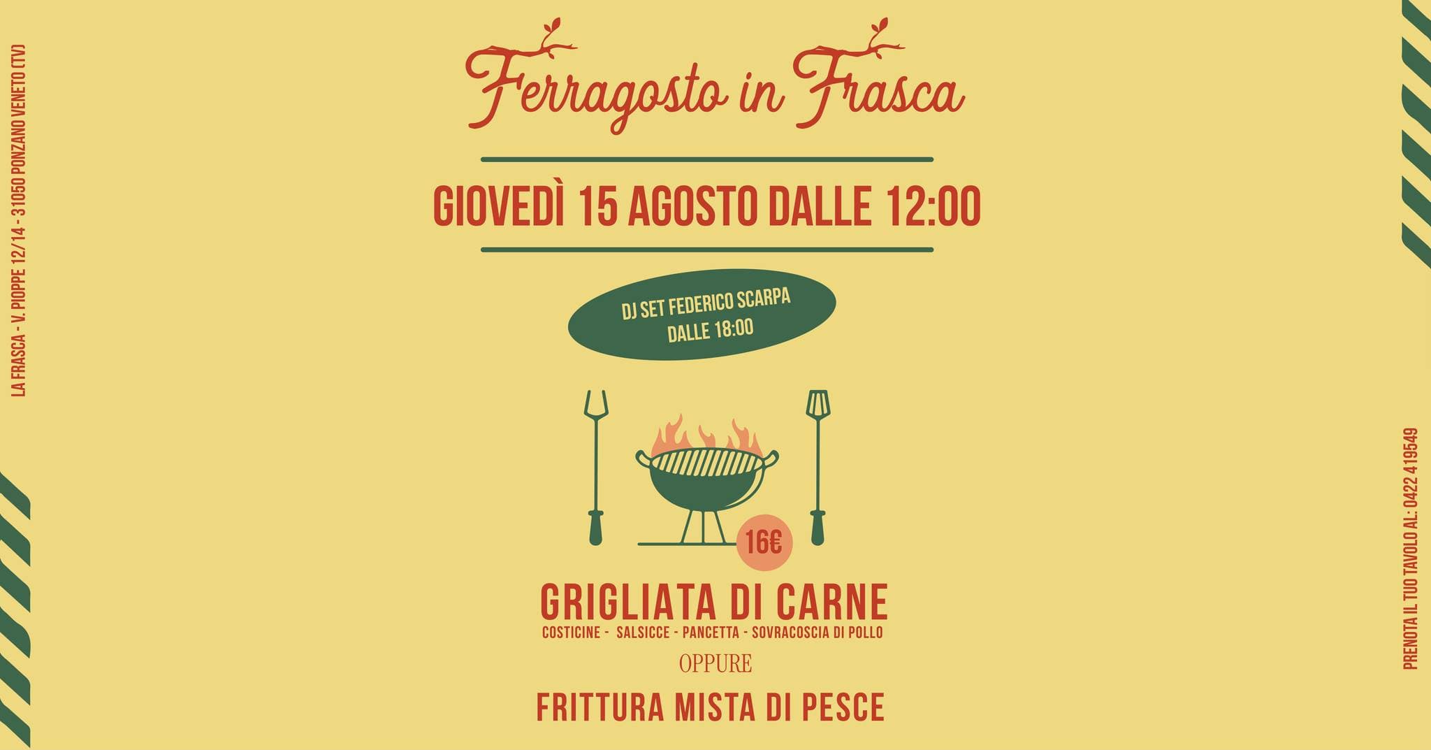 ferragosto osteria la frasca 2024
