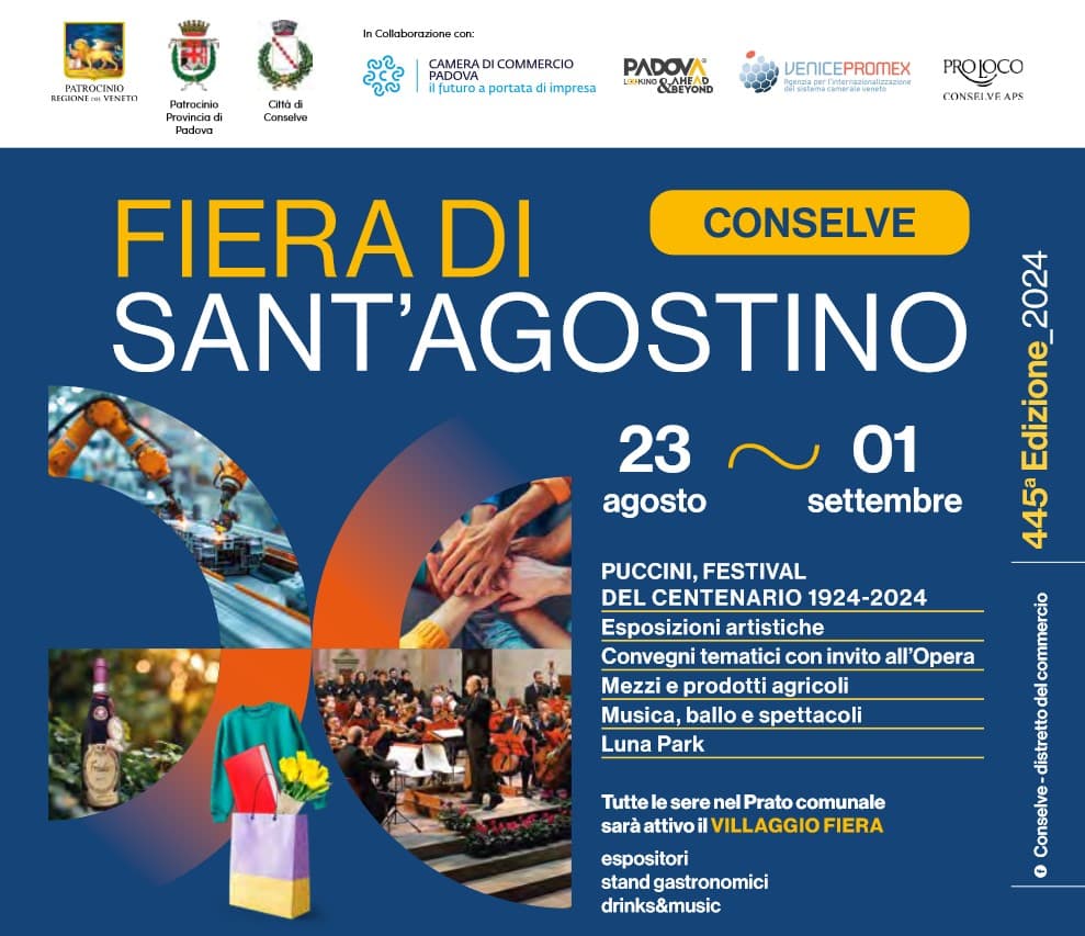 fiera san'agostino conselve pd 2024