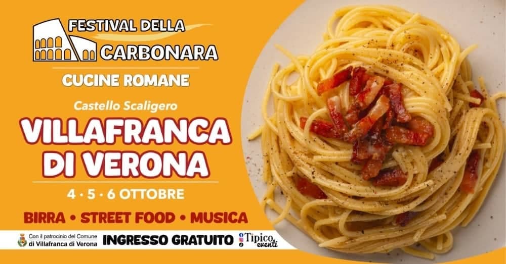 Festival della carbonara Villafranca di Verona 2024