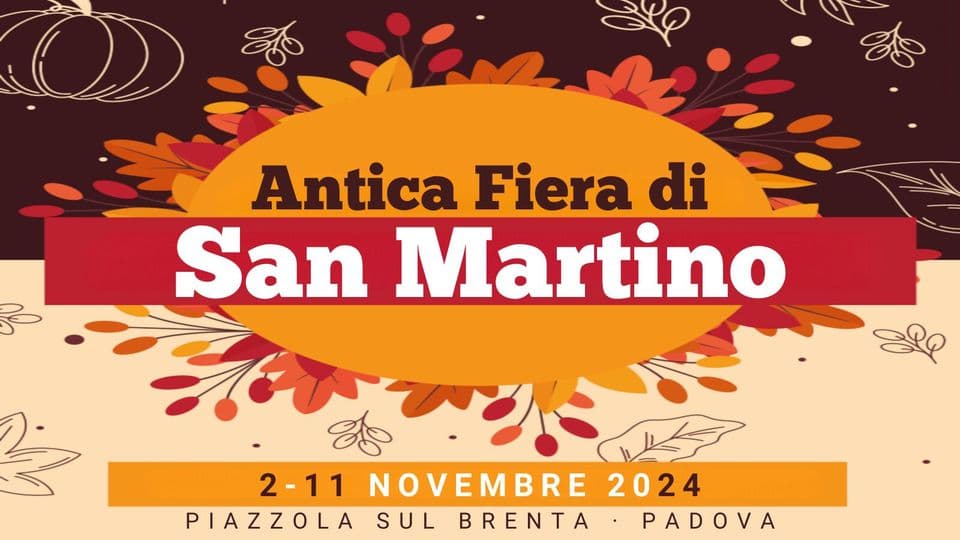 antica fiera san martino 2024 piazzola sul brenta