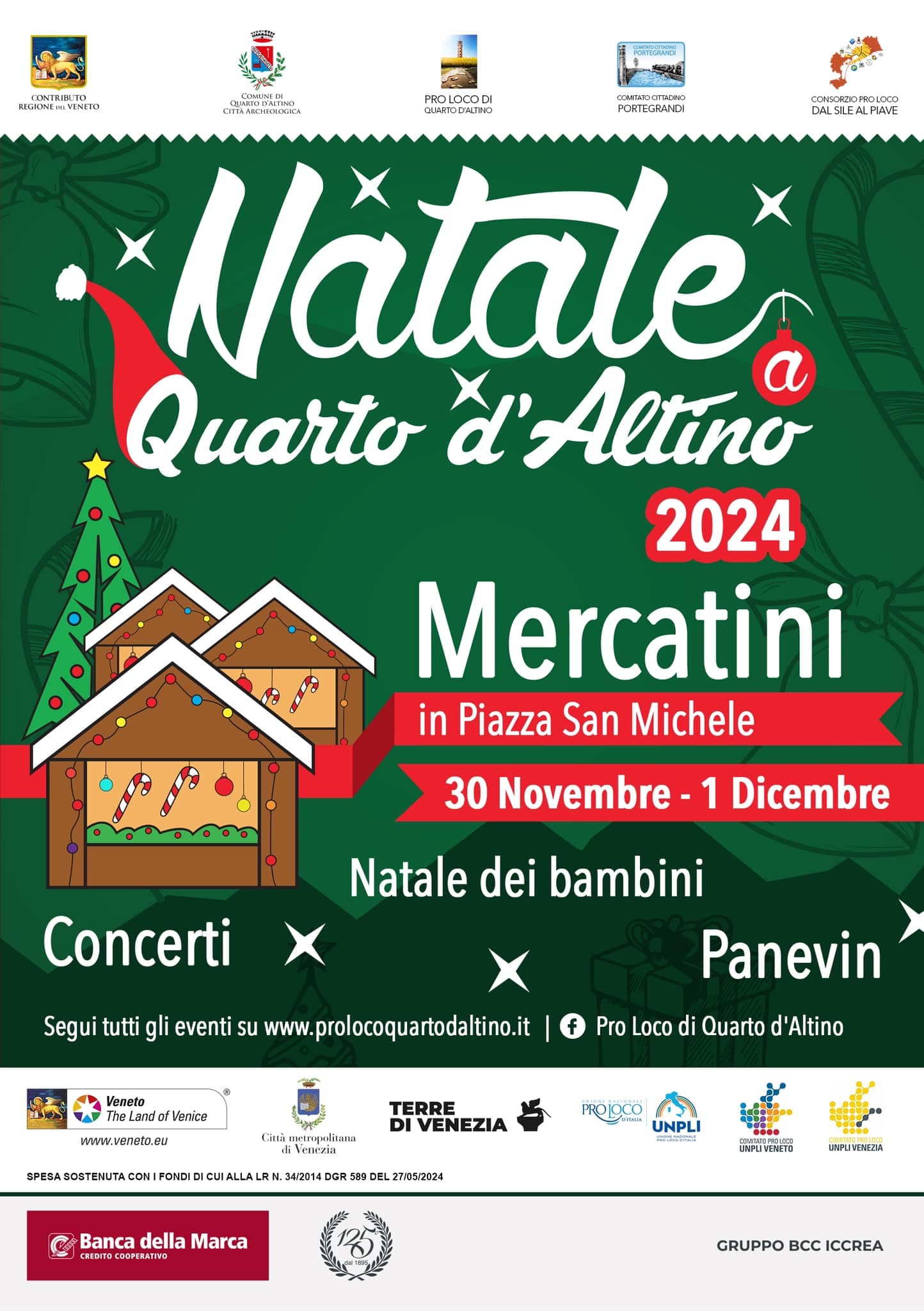 mercatini quarto altino 2024