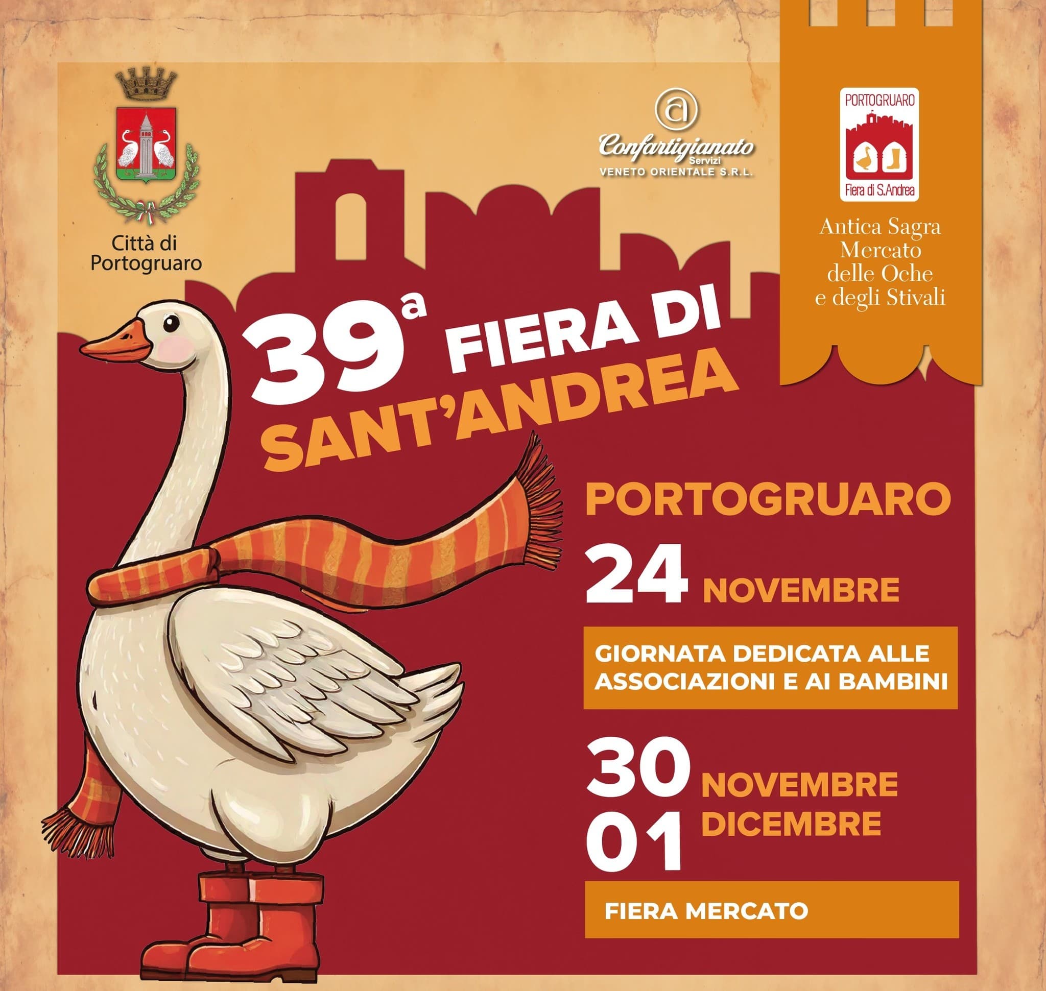 fiera sant'andrea 2024 portogruaro