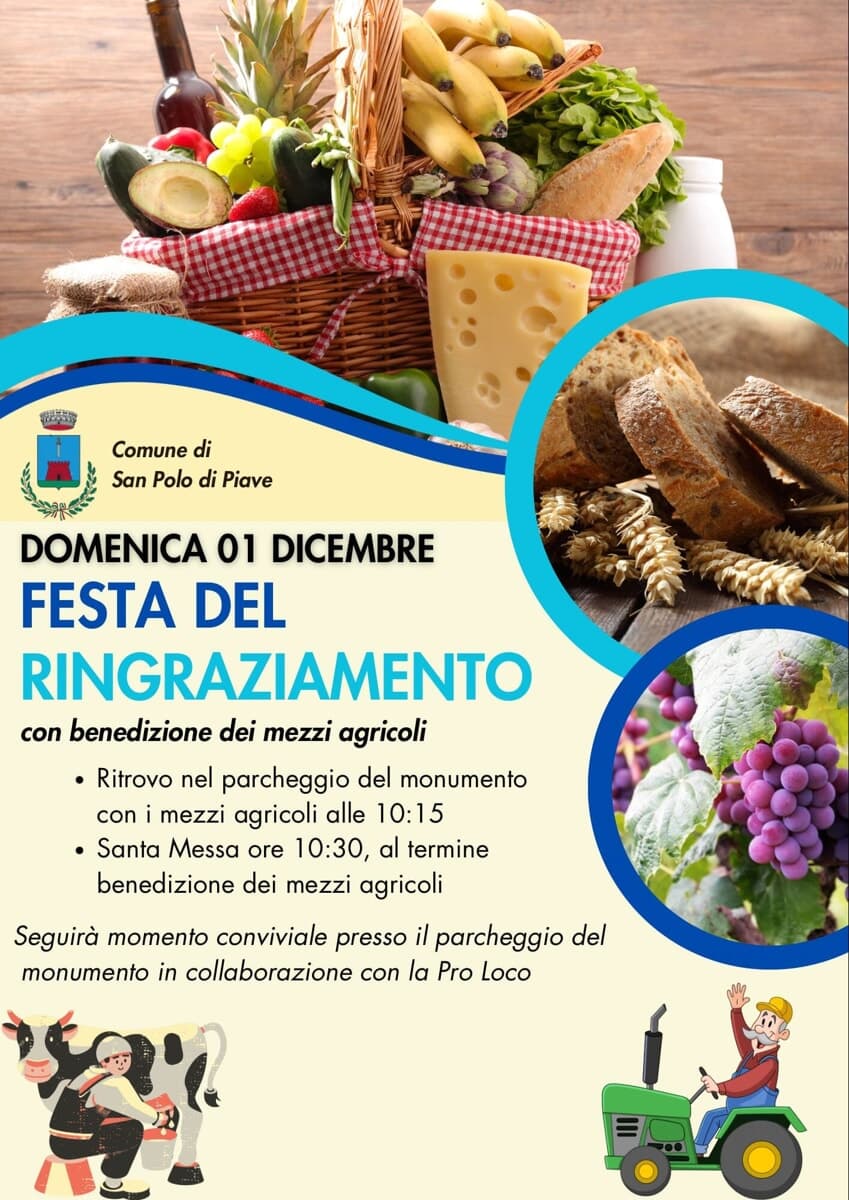 festa ringraziamento 2024 san polo piave