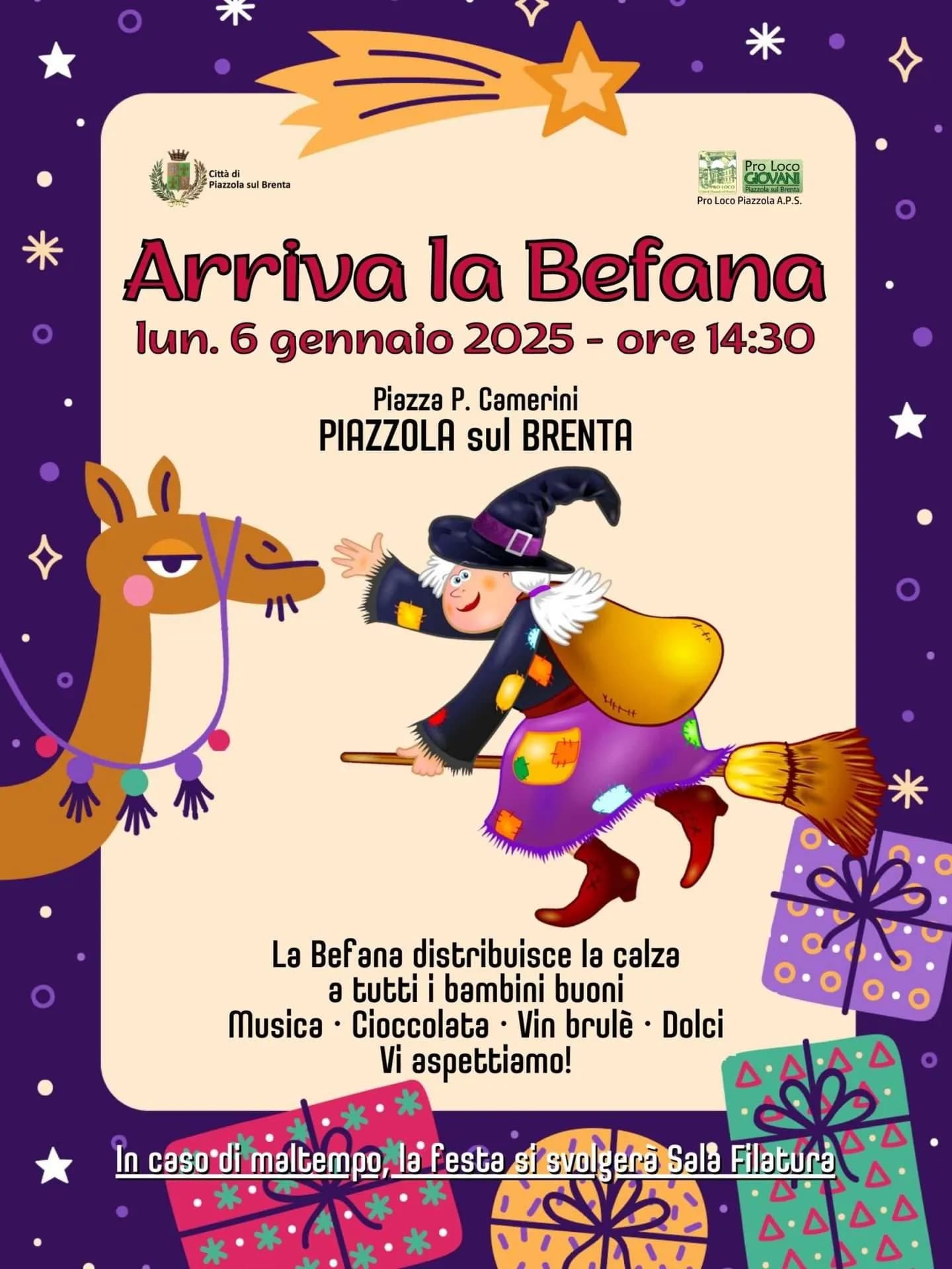 Befana 2025 Piazzola sul Brenta