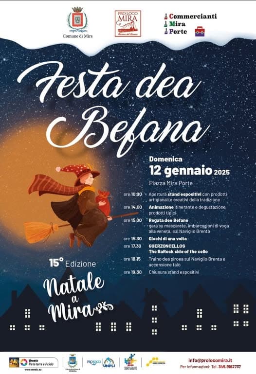 festa dea befana 2025 mira