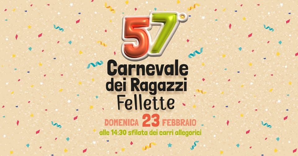 carnevale fellette 2025