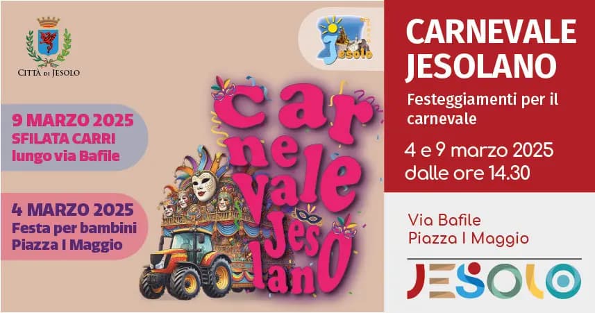 carnevale jesolo 2025