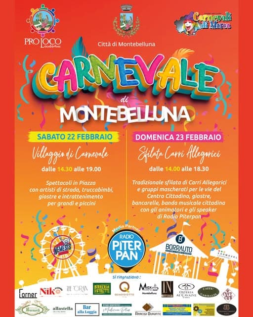 carnevale montebelluna 2025