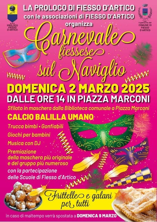 carnevale fiesso 2025