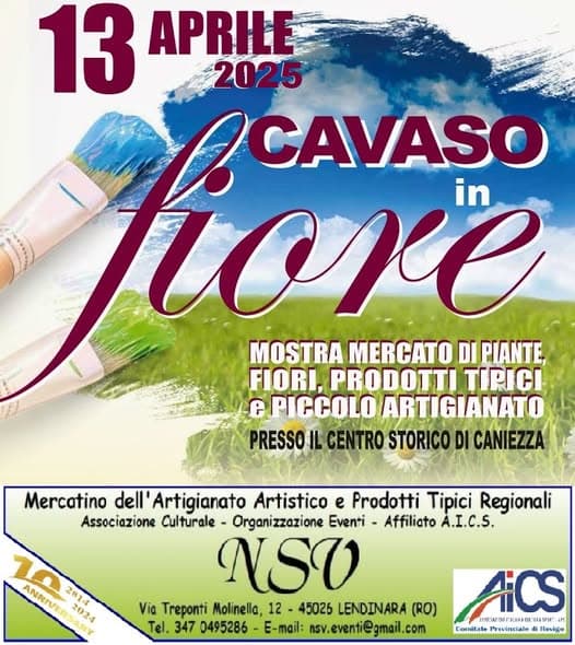 cavaso in fiore 2025