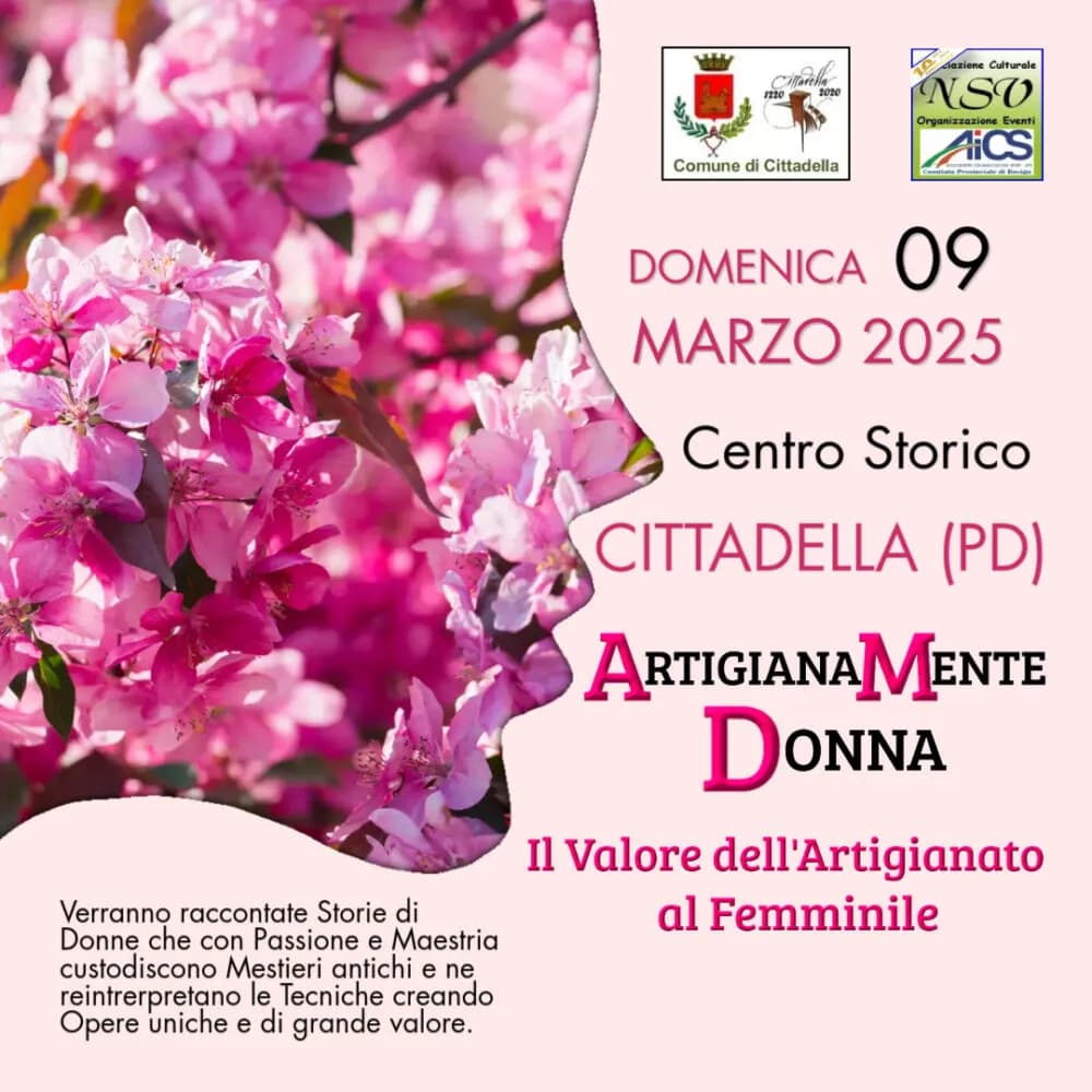 Artigianamente donna 2025 cittadella