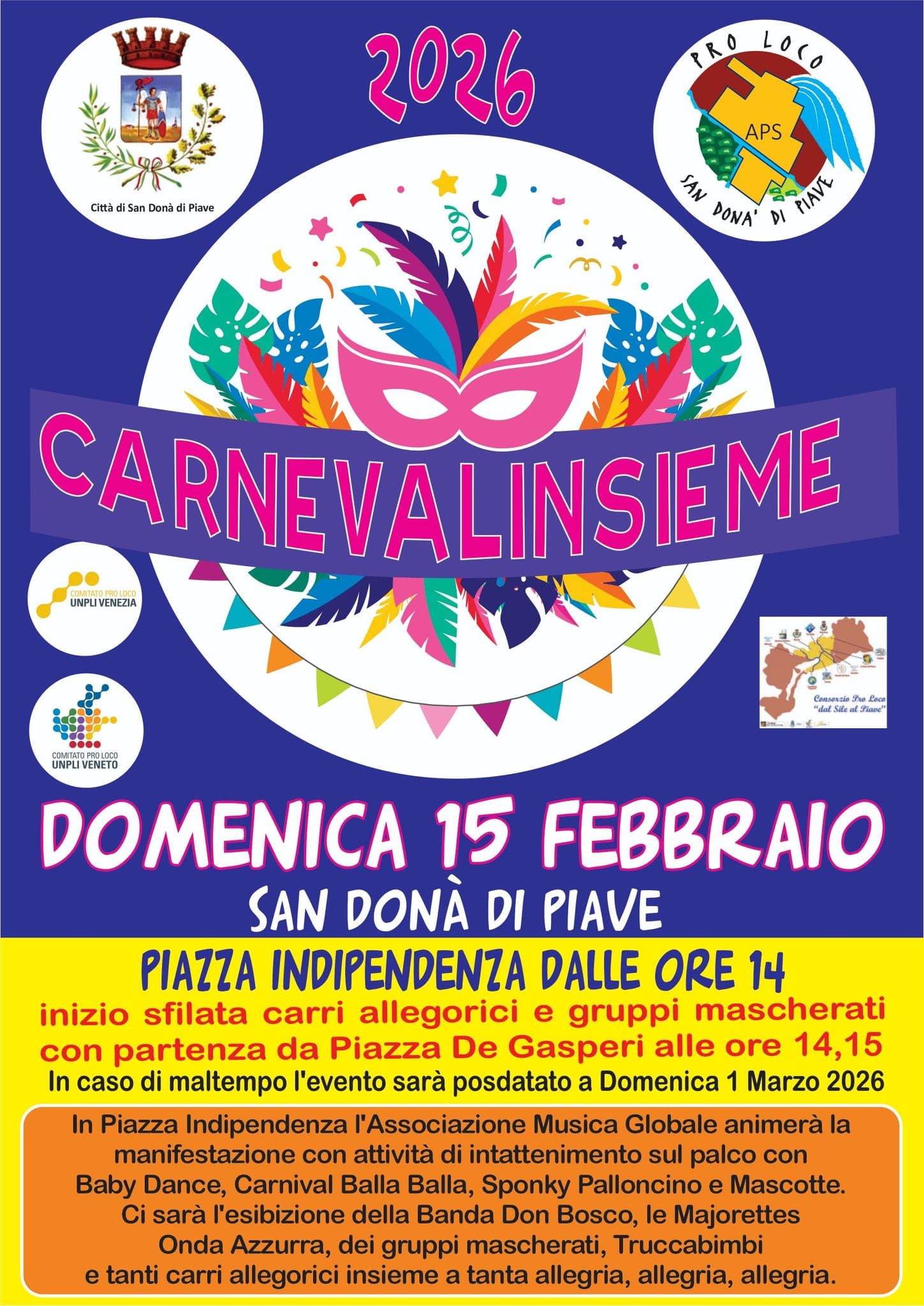 carnevale san donà piave 2026