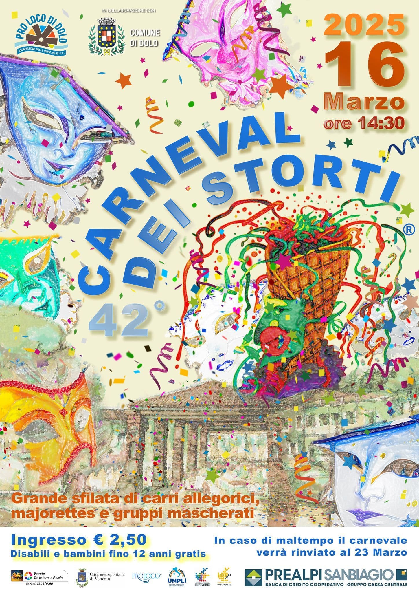 carnavele storti dolo 2025